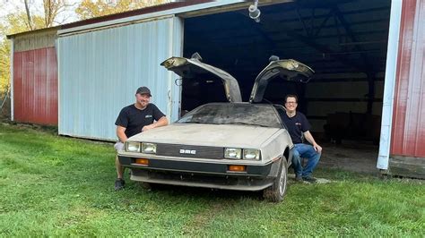 A DeLorean with only 977 miles on it was unearthed in a Wisconsin barn